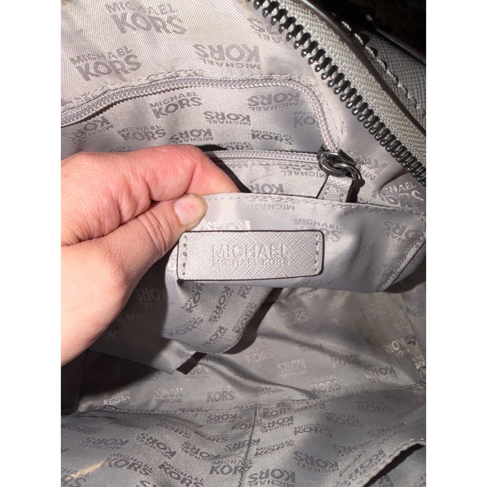 Michael Kors Cindy Dome Satchel  Leather Studded Crossbody Bag - Picture 5 of 5